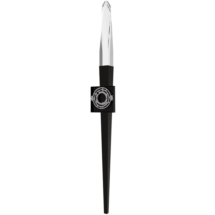 Wall Sconce Avenue Lighting HF3040-AP-DBZ-C Aspen 32"H LED Wall Sconce in Dark Bronze/Clear Crystal Avenue Lighting