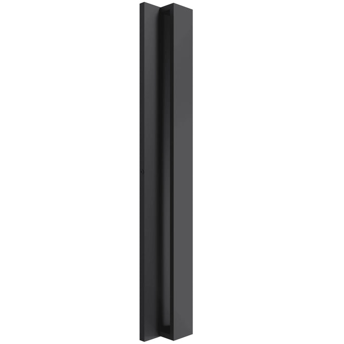 Outdoor Wall Light Avenue Lighting AV4916-BK-5CCT Avenue Outdoor 16"H 5-CCT LED Wall Sconce in Black Avenue Lighting