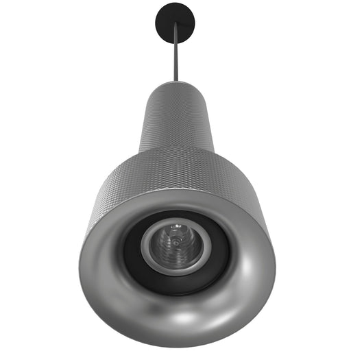 Pendant Light Avenue Lighting HF1070-LGY Cicada 10"H LED Pendant in Knurled Light Grey Avenue Lighting