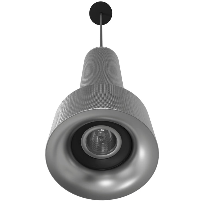 Pendant Light Avenue Lighting HF1070-LGY Cicada 10"H LED Pendant in Knurled Light Grey Avenue Lighting