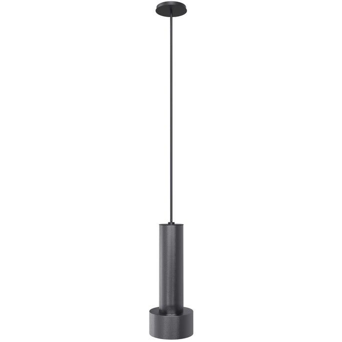 Pendant Light Avenue Lighting HF1071-DGY Cicada 10"H LED Pendant in Knurled Dark Grey Avenue Lighting