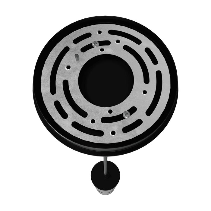 Pendant Light Avenue Lighting HF1078-DGY Cicada 12"H LED Pendant in Knurled Dark Grey and Black in Knurled Dark Grey With Black Avenue Lighting