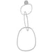Pendant Light Avenue Lighting HF5026-CH Circa 3-Ring 28"W LED Pendant in Chrome Avenue Lighting
