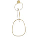 Pendant Light Avenue Lighting HF5026-GL Circa 3-Ring 28"W LED Pendant in Gold Avenue Lighting