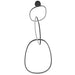 Pendant Light Avenue Lighting HF5026-BK Circa 3-Ring 28"W LED Pendant in Black Avenue Lighting