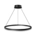 Pendant Light Avenue Lighting HF5027-BK Circa 24"W LED Ring Pendant in Black Avenue Lighting