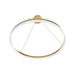 Pendant Light Avenue Lighting HF5028-GL Circa 31"W Ring LED Pendant in Gold Avenue Lighting