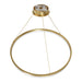 Pendant Light Avenue Lighting HF5028-GL Circa 31"W Ring LED Pendant in Gold Avenue Lighting