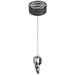 Pendant Light Avenue Lighting HF5021-BK Circa 3-Ring 6"W LED Pendant in Black Avenue Lighting