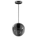 Pendant Light Avenue Lighting HF7810-GM Cosmopolitan 9"W Pendant in Gunmetal/Smoked Glass in Gun Metal Avenue Lighting