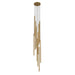 Multi-Light Pendant Avenue Lighting HF2801-AB Filmore Ave. Filmore 13-Light 17"W Pendant in Aged Brass Avenue Lighting