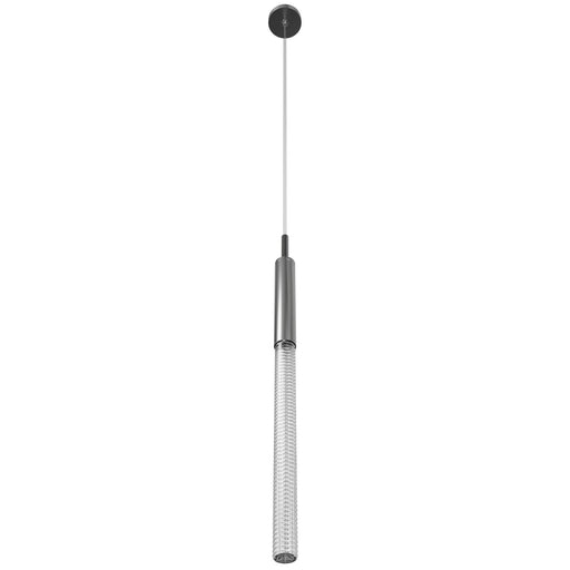 Pendant Light Avenue Lighting HF2020-BOA-PN Main St. Main Street 1-Light 2"W Mini Pendant in Polished Nickel/Studded Crystal Avenue Lighting