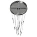 Multi-Light Pendant Avenue Lighting HF2021-BOA-PN Main St. Main Street 21-Light 22"W LED Pendant in Polished Nickel/Studded Crystals Avenue Lighting