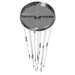 Pendant Light Avenue Lighting HF2021-FR-PN Main St. Main Street 21-Light 22"W Pendant in Polished Nickel/ Frosted Crystals Avenue Lighting