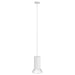 Pendant Light Avenue Lighting HF1950-WHT Newport 6"W Mini Pendant in White Avenue Lighting
