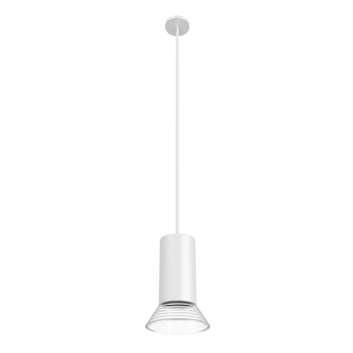 Pendant Light Avenue Lighting HF1950-WHT Newport 6"W Mini Pendant in White Avenue Lighting