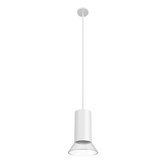 Pendant Light Avenue Lighting HF1950-WHT Newport 6"W Mini Pendant in White Avenue Lighting