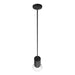 Pendant Light Avenue Lighting HF1950-BK Newport 6"W Mini Pendant in Black Avenue Lighting