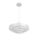 Pendant Light Avenue Lighting HF1952-WHT Newport 16"W Round Pendant in White Avenue Lighting