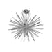 Chandelier Avenue Lighting HF8201-CH Palisades Ave. 24"W Pendant in Chrome With Clear Glass Avenue Lighting