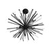 Chandelier Avenue Lighting HF8202-BK Palisades Ave. 32"W Pendant in Black Avenue Lighting