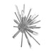 Wall Sconce Avenue Lighting HF8204-CH Palisades Ave. 12"W Wall Sconce in Chrome With Clear Glass Avenue Lighting