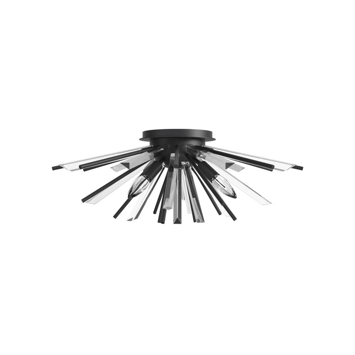 Flush Mount Avenue Lighting HF8205-BK Palisades Ave. 24"W Flushmount in Black Avenue Lighting
