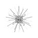 Flush Mount Avenue Lighting HF8205-CH Palisades Ave. 24"W Flushmount in Chrome With Clear Glass Avenue Lighting