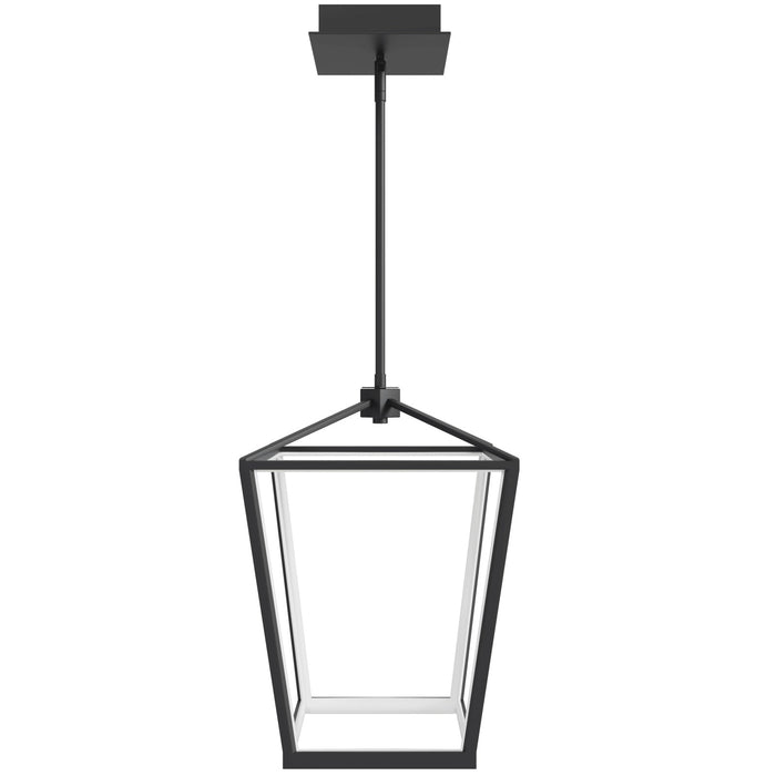 Pendant Light Avenue Lighting HF9400-BK Park Ave. 13"W Carriage LED Pendant in Black Avenue Lighting