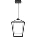 Pendant Light Avenue Lighting HF9400-BK Park Ave. 13"W Carriage LED Pendant in Black Avenue Lighting