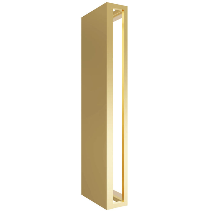 Wall Sconce Avenue Lighting HF9404-GLD Park Ave. 17"H LED Wall Sconce in Gold Avenue Lighting