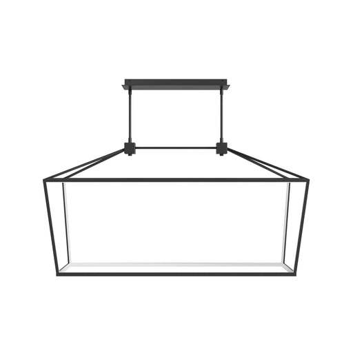 Pendant Light Avenue Lighting HF9403-BK Park Ave. 54"W LED Linear Pendant in Black Avenue Lighting