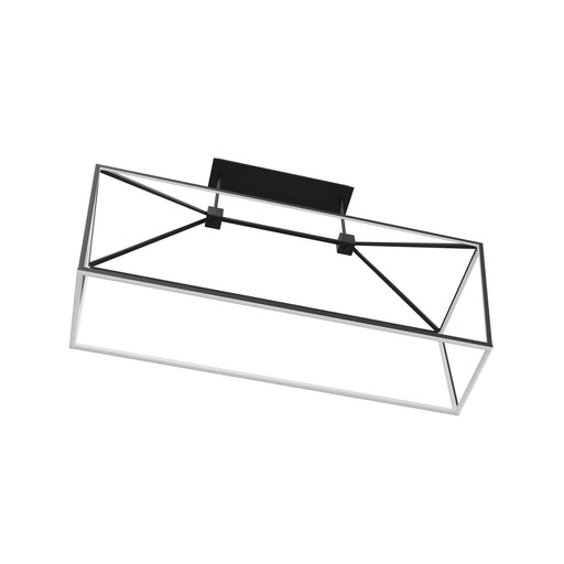 Pendant Light Avenue Lighting HF9403-BK Park Ave. 54"W LED Linear Pendant in Black Avenue Lighting