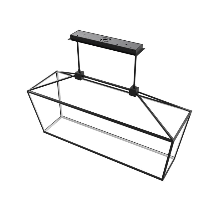Pendant Light Avenue Lighting HF9403-BK Park Ave. 54"W LED Linear Pendant in Black Avenue Lighting