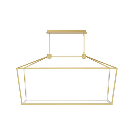 Pendant Light Avenue Lighting HF9403-GLD Park Ave. 54"W LED Linear Pendant in Gold Avenue Lighting