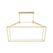 Pendant Light Avenue Lighting HF9403-GLD Park Ave. 54"W LED Linear Pendant in Gold Avenue Lighting
