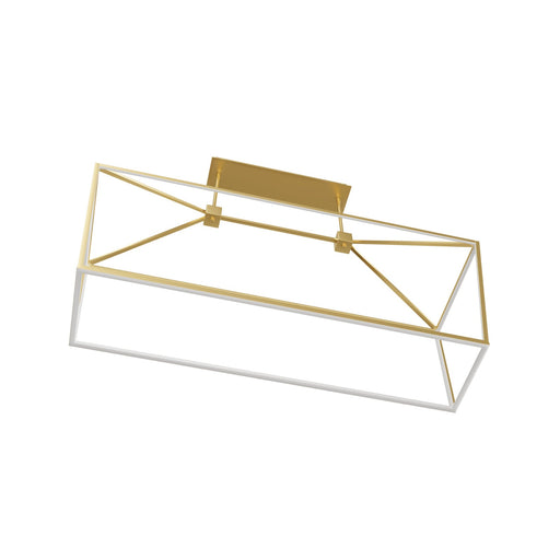 Pendant Light Avenue Lighting HF9403-GLD Park Ave. 54"W LED Linear Pendant in Gold Avenue Lighting