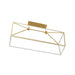 Pendant Light Avenue Lighting HF9403-GLD Park Ave. 54"W LED Linear Pendant in Gold Avenue Lighting
