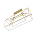Pendant Light Avenue Lighting HF9413-GLD Park Ave. 54"W Double Carriage LED Linear Pendant in Gold Avenue Lighting