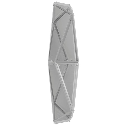 Wall Sconce Avenue Lighting HF7888-CH Seoul 36"H Geometric LED Wall Sconce in Chrome Avenue Lighting