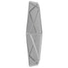 Wall Sconce Avenue Lighting HF7888-CH Seoul 36"H Geometric LED Wall Sconce in Chrome Avenue Lighting