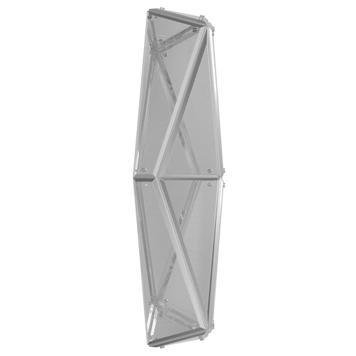 Wall Sconce Avenue Lighting HF7860-CH Seoul 36"H Geometric LED Wall Sconce in Chrome Avenue Lighting