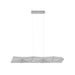 Pendant Light Avenue Lighting HF7855-CH Seoul 55"W Geometric LED Pendant in Chrome Avenue Lighting