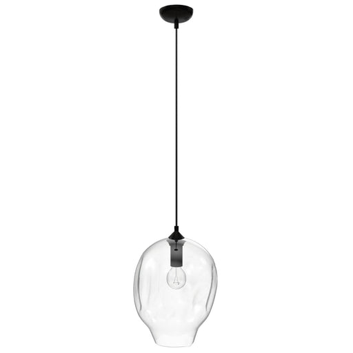 Pendant Light Avenue Lighting HF8141-DBZ-CL Sonoma Ave. 1-Light 10"W Globe Mini Pendant in Dark Bronze/Clear Glass Avenue Lighting