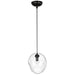 Pendant Light Avenue Lighting HF8142-DBZ-CL Sonoma Ave. 1-Light 12"W Globe Mini Pendant in Dark Bronze/Clear Glass Avenue Lighting