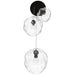 Multi-Light Pendant Avenue Lighting HF8143-DBZ-CL Sonoma Ave. 3-Light 18"W Pendant in Dark Bronze/Clear Glass Avenue Lighting
