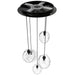 Multi-Light Pendant Avenue Lighting HF8145-DBZ-CL Sonoma Ave. 5-Light 28"W Pendant in Dark Bronze/Clear Glass Avenue Lighting