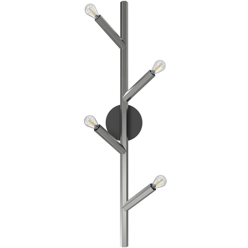 Wall Sconce Avenue Lighting HF8884-PN The Oaks 4-Light 36"H Wall Sconce in Polished Nickel Avenue Lighting