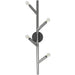 Wall Sconce Avenue Lighting HF8884-PN The Oaks 4-Light 36"H Wall Sconce in Polished Nickel Avenue Lighting