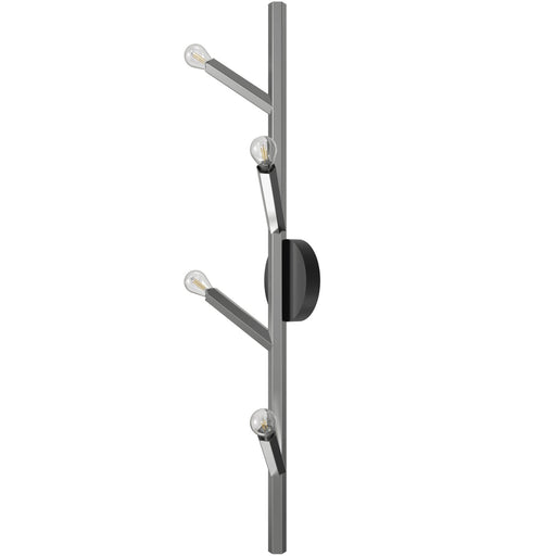 Wall Sconce Avenue Lighting HF8884-PN The Oaks 4-Light 36"H Wall Sconce in Polished Nickel Avenue Lighting